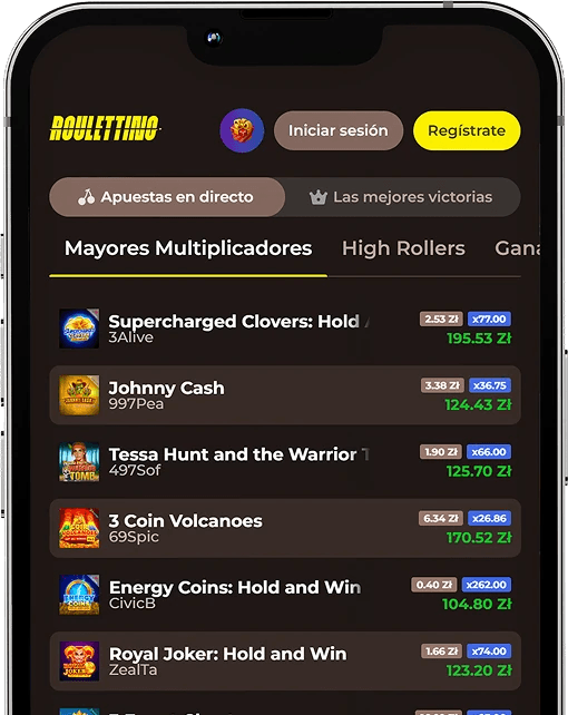 Roulettino mobile app preview